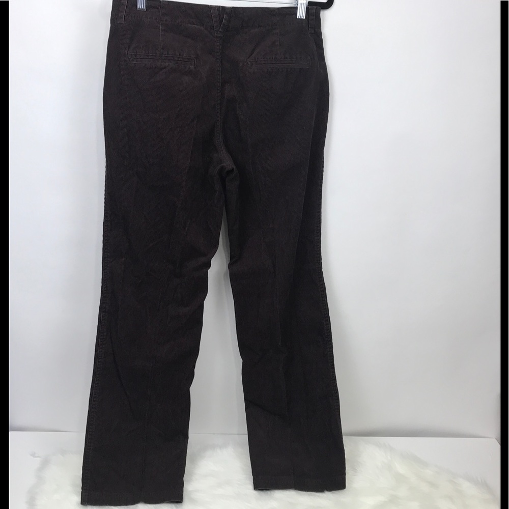 Columbia Womans Brown Corduroy Jeans Size 10 Straight Leg‎ - Picture 2 of 7